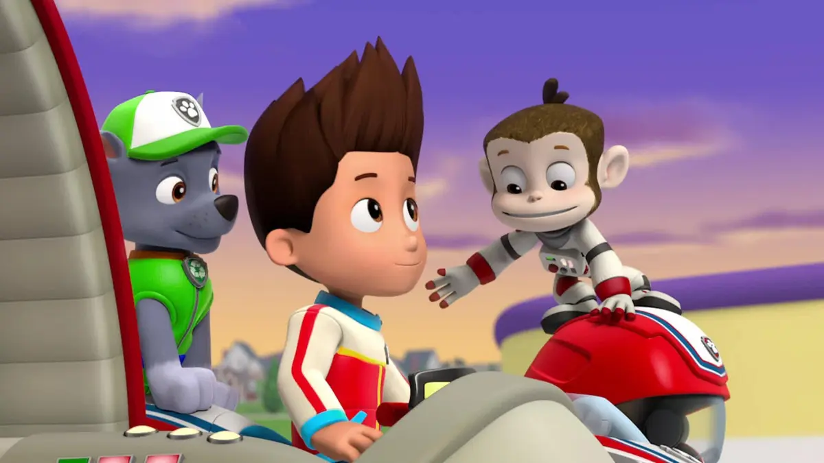 Paw Patrol, la Pat'Patrouille S03E10 Le singe de l'espace