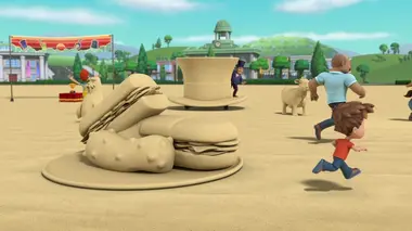 Le concours de sculpture sur sable