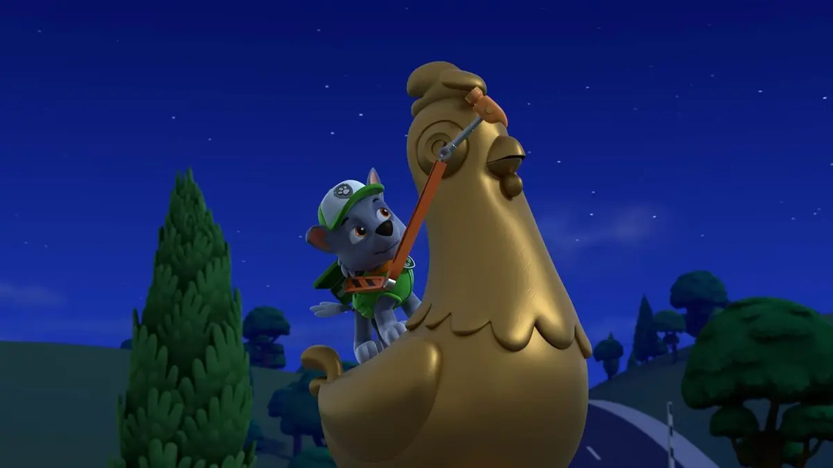 Paw Patrol, la Pat'Patrouille S09E25 Les oeufs de l'espace / Eddie et Emmy se multiplient