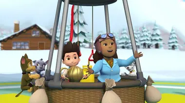 La course en mongolfière