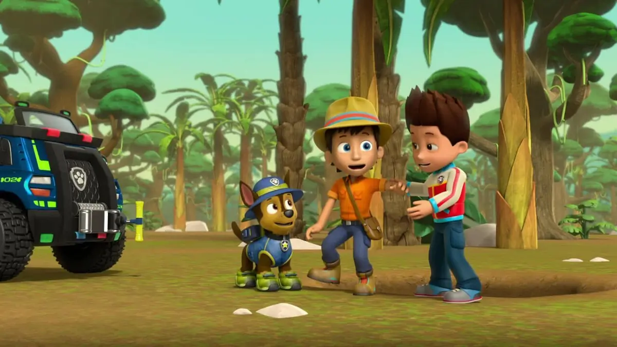 Paw Patrol, la Pat'Patrouille S03E15 Tracker, le ranger de la jungle