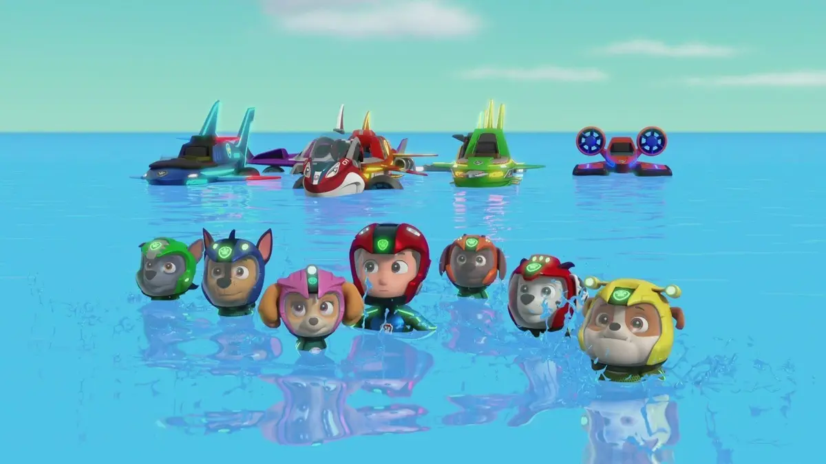 Visuel de Paw Patrol, la Pat'Patrouille S03E03 Le collier porte-bonheur