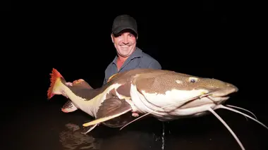 Pêche XXL Féroce bataille en eaux troubles
