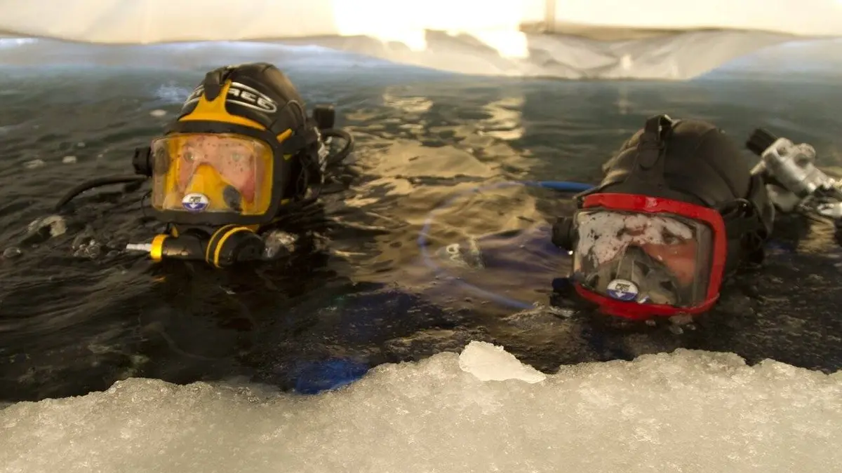 Pêcheurs d'or : sous la glace S02E04 Chutes d'or