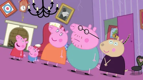 Peppa Pig S05E48 La maison de madame Gazelle