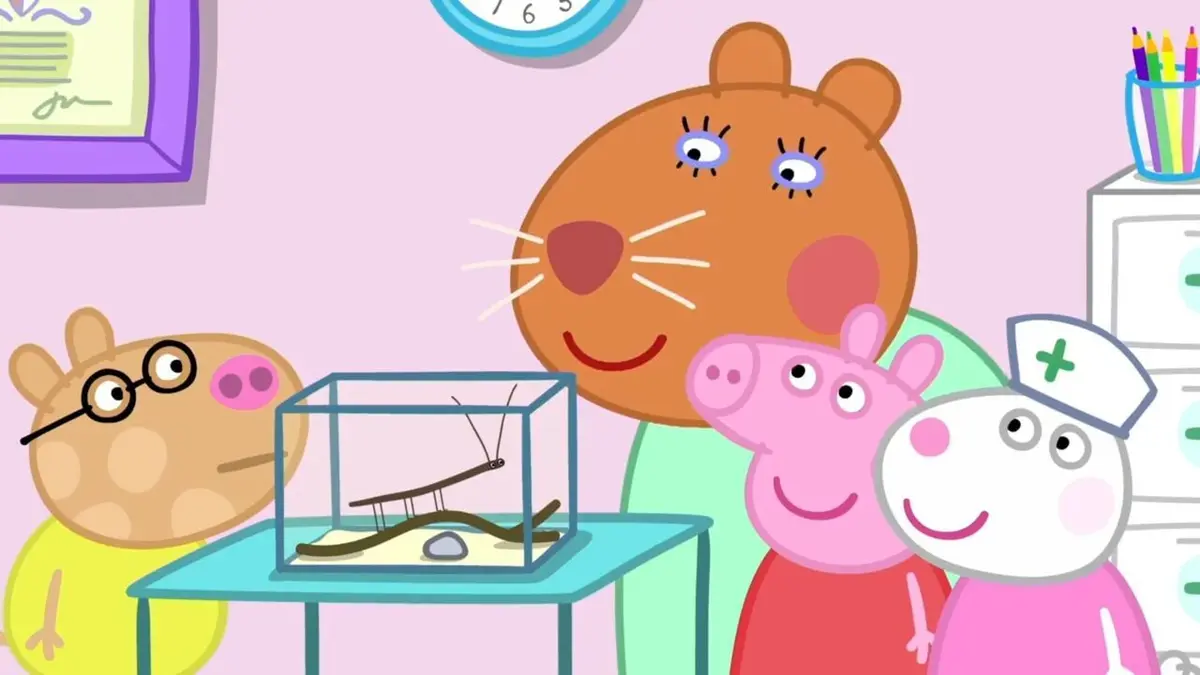 Peppa Pig S07E58 La journée avec la doctoresse Hamster
