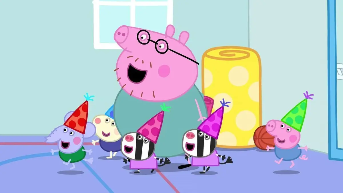 Peppa Pig S06E05 Le cours de relaxation de mademoiselle Rabbit