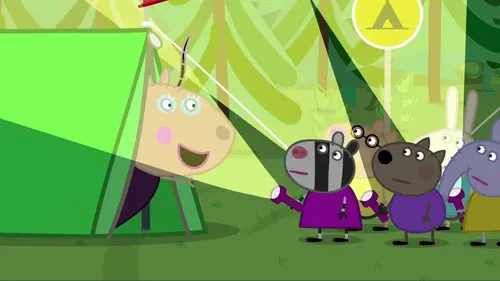Peppa Pig S02E45 Vive le camping