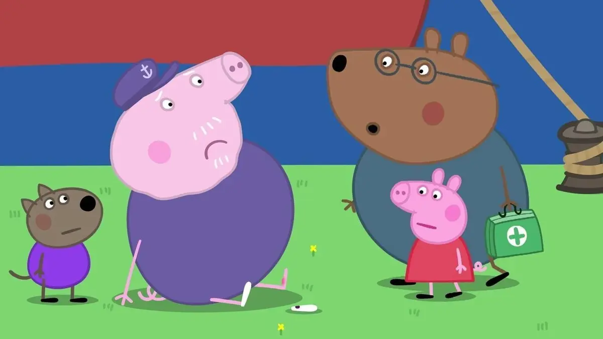 Peppa Pig S09E16 Une soirée pyjama à l'hôpital