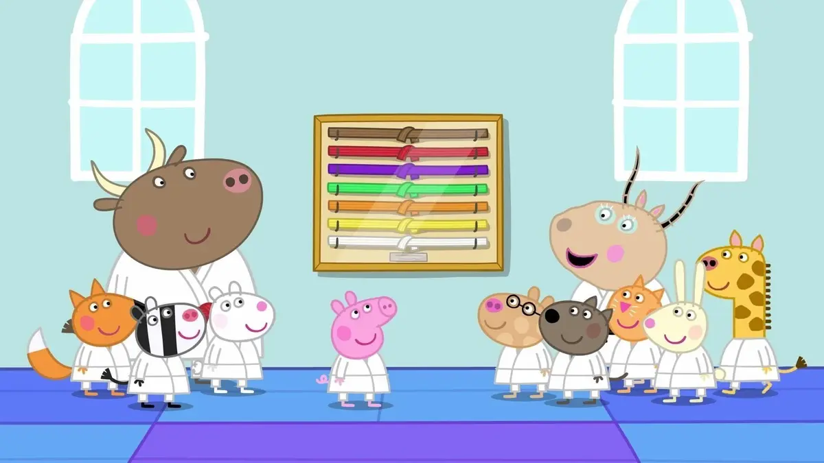 Peppa Pig S09E21 Les arts martiaux