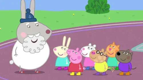 Peppa Pig S09E23 Un terrain de jeu pour les grands !