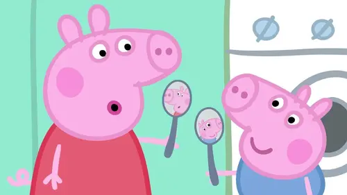 Peppa Pig S04E40 Les miroirs