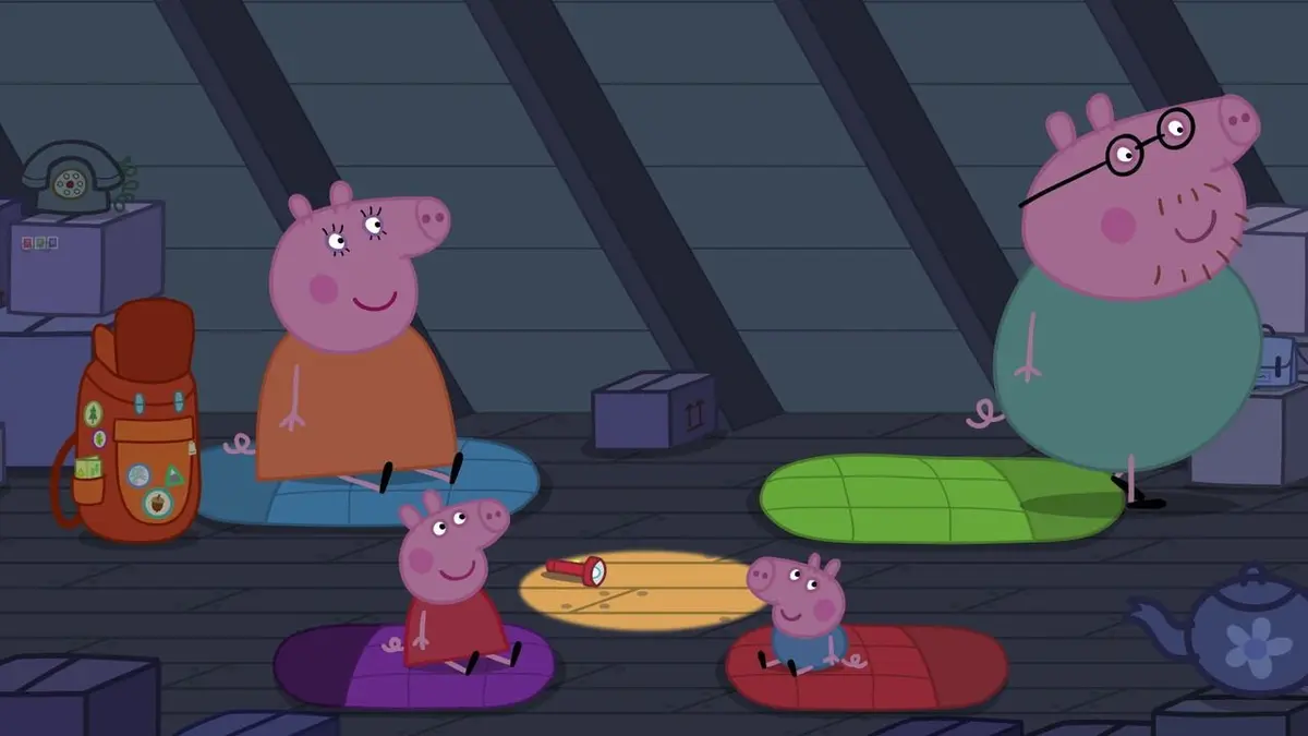 Peppa Pig S08E47 Partir à l'aventure dans la maison
