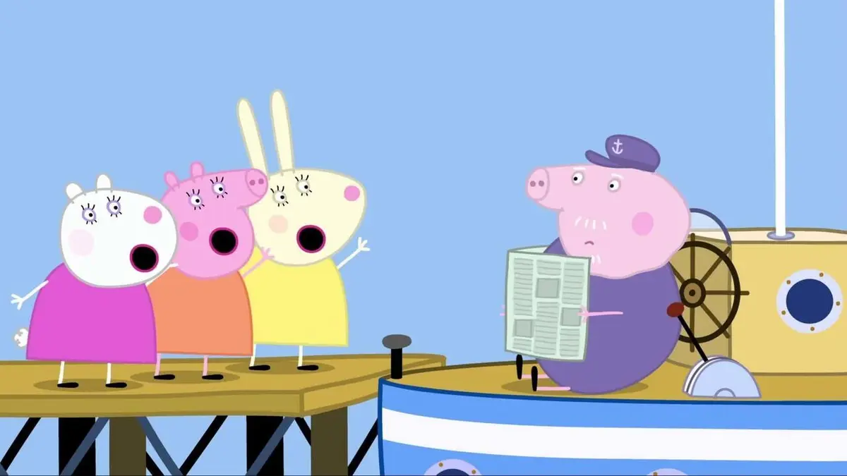 Peppa Pig S02E23 L'île aux pirates