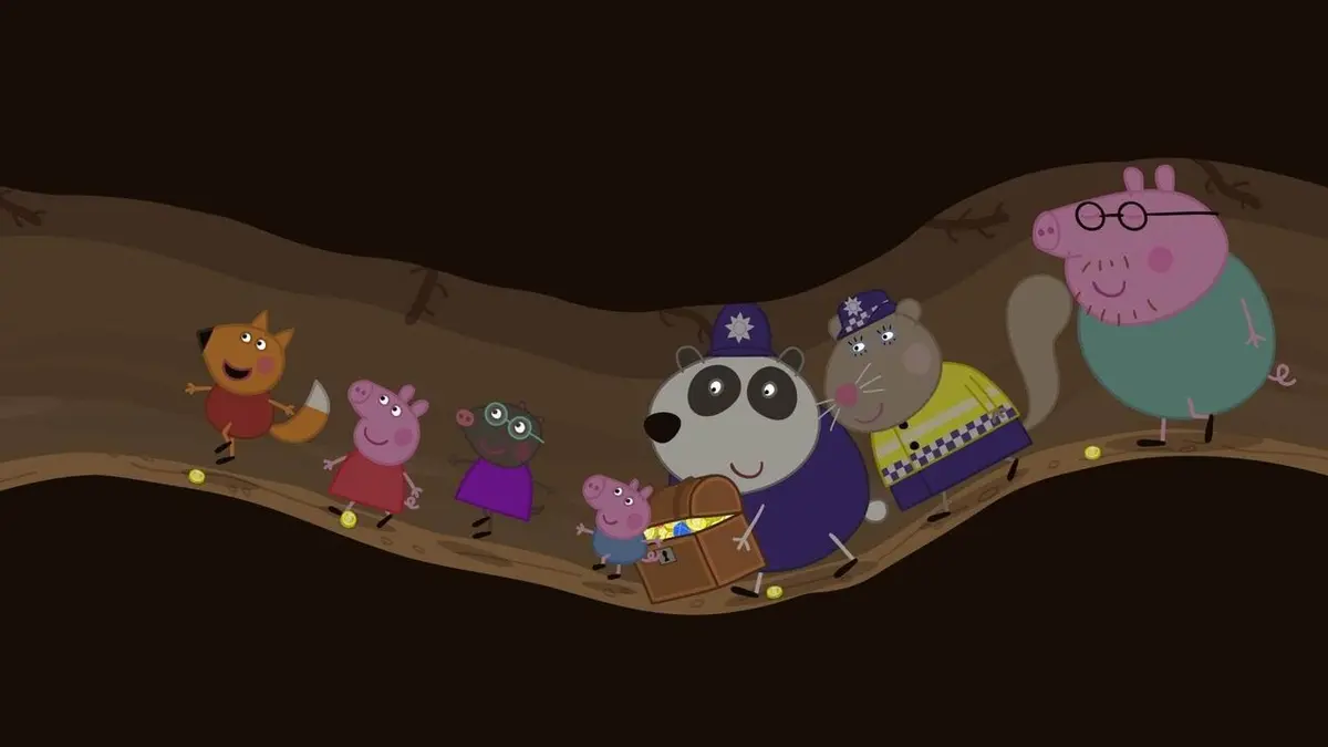 Peppa Pig S06E25 Le trésor des pirates