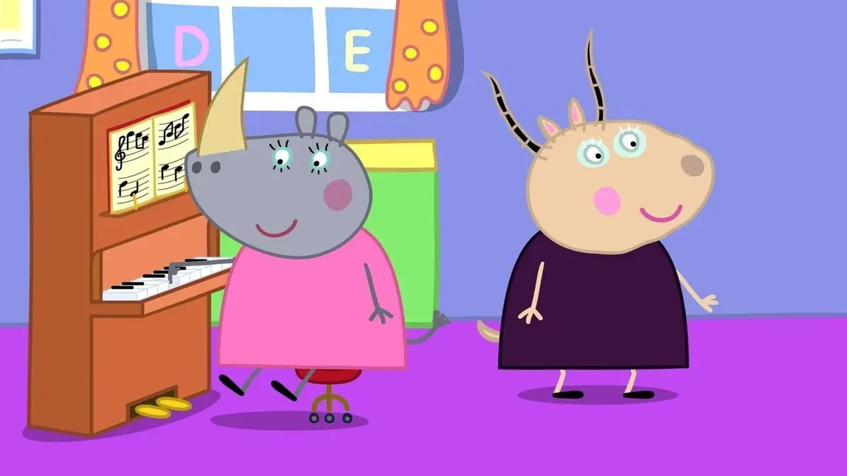 Peppa Pig S08E36 Le cours de chant