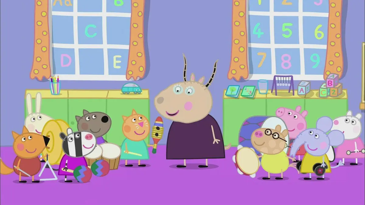 Peppa Pig S03E42 Secouer, racler, taper