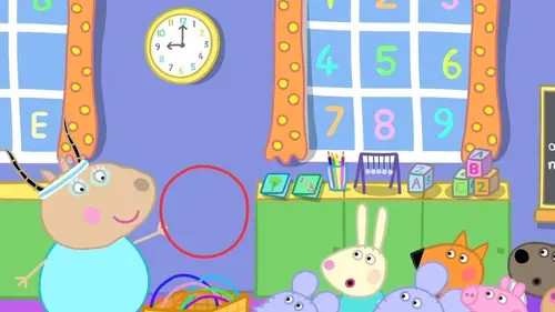 Peppa Pig S07E14 Les cerceaux