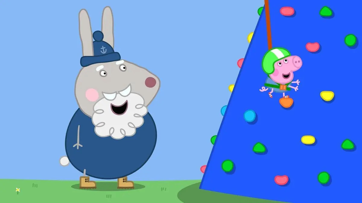 Peppa Pig S07E23 L'escalade