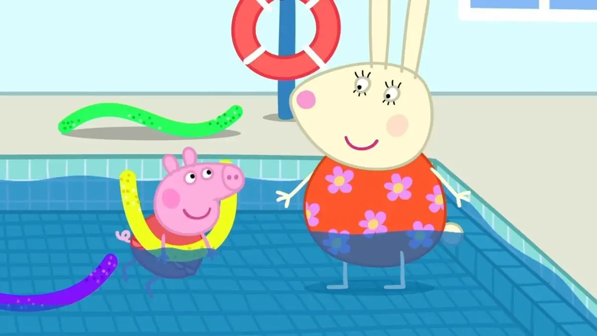 Peppa Pig S07E61 Le cours de natation