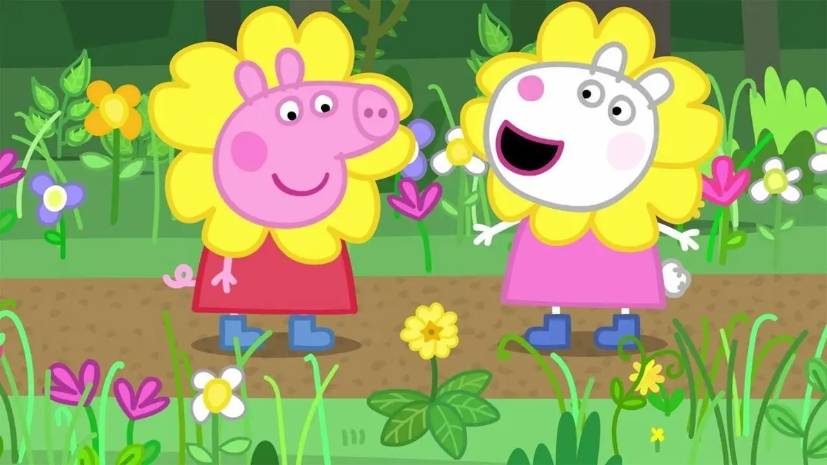Peppa Pig S08E20 Le bois de fleurs sauvages