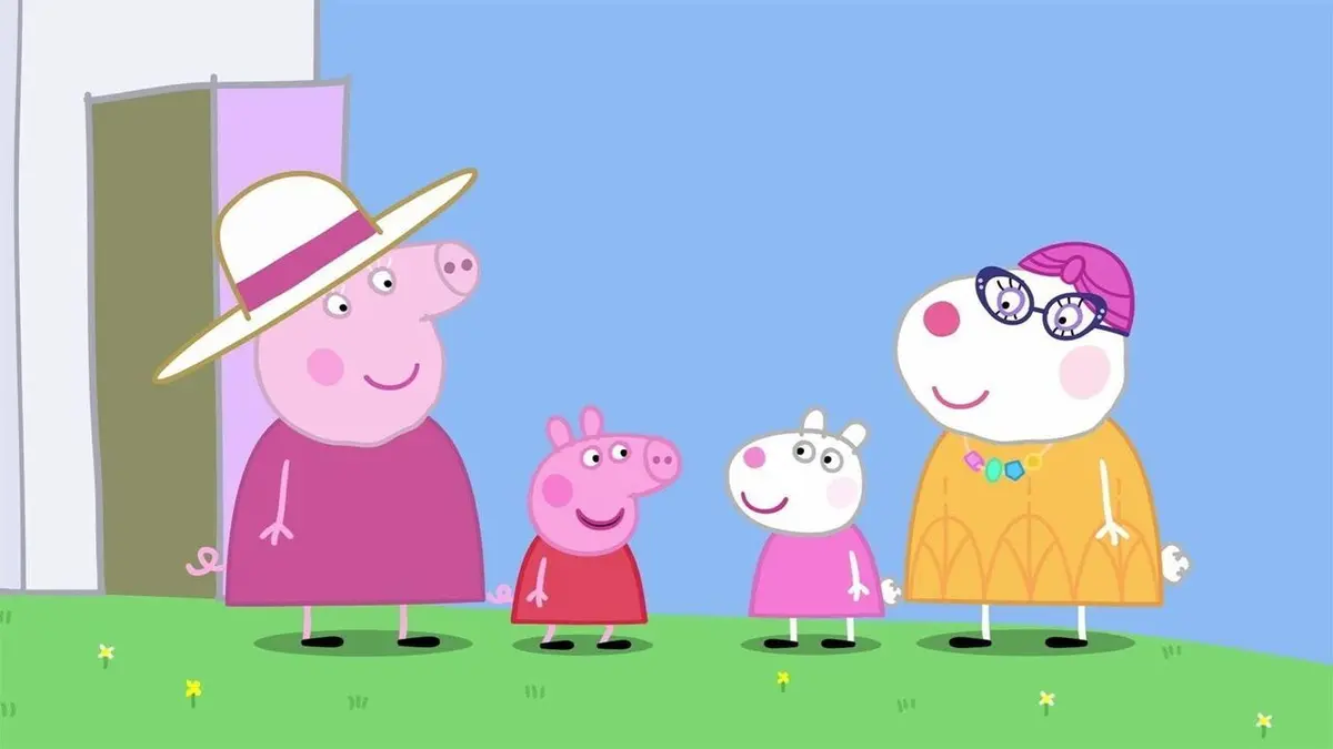 Peppa Pig S08E19 La journée de l'art à domicile