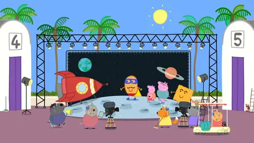 Peppa Pig S07E04 Hollywood