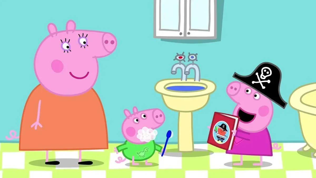 Peppa Pig S06E13 La journée mondiale du Livre