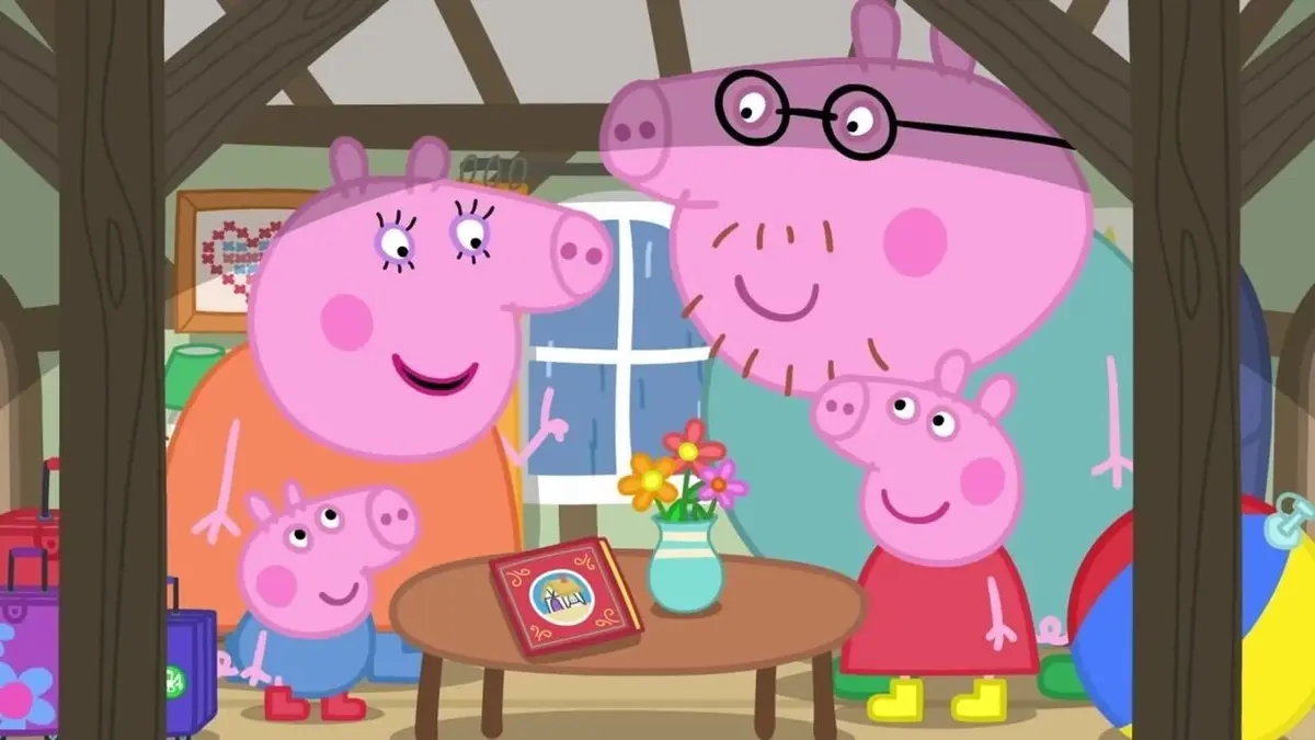Peppa Pig S07E54 La maison des vacances