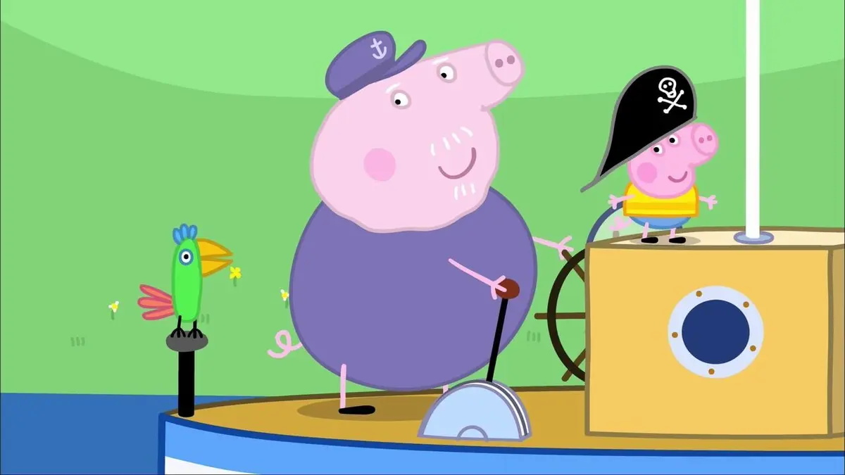 Peppa Pig S03E11 La croisière de Polly