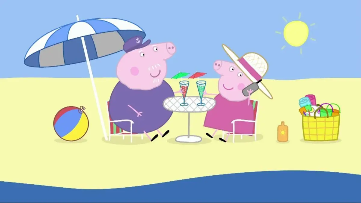 Peppa Pig S02E03 Les vacances de Polly
