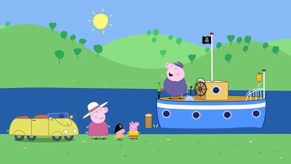 Peppa Pig S03E41 Le chantier naval de Papy Rabbit