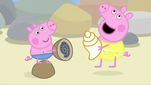Peppa Pig S02E10 Les flaques d'eau de mer