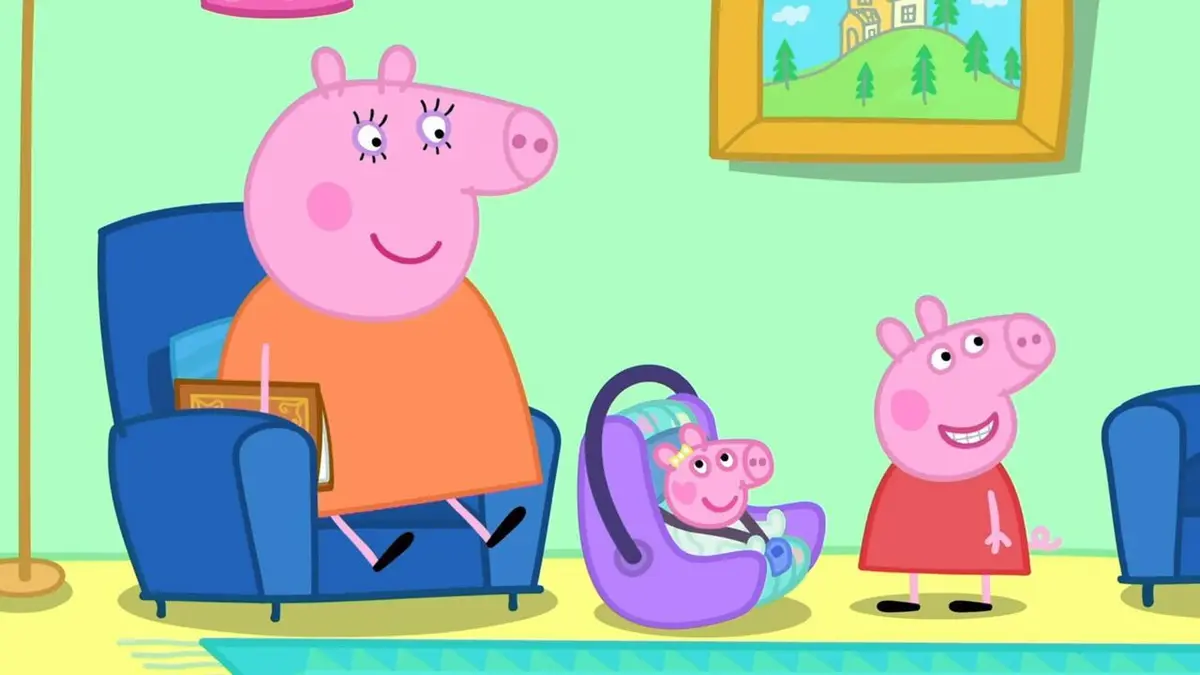 Peppa Pig S09E12 Un prénom pour le bébé