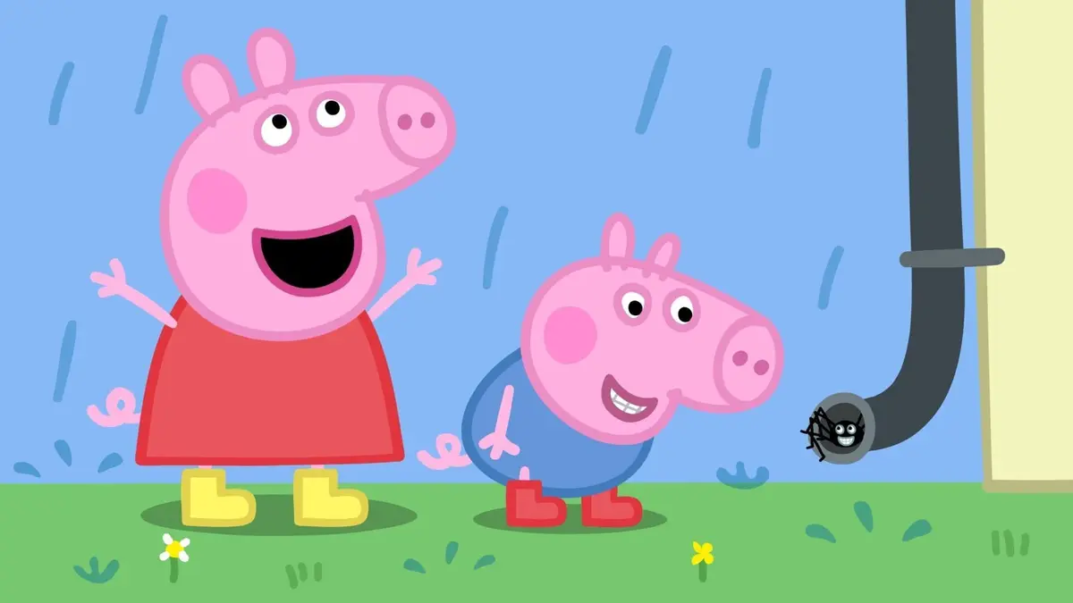 Peppa Pig S04E22 La toile d'araignée