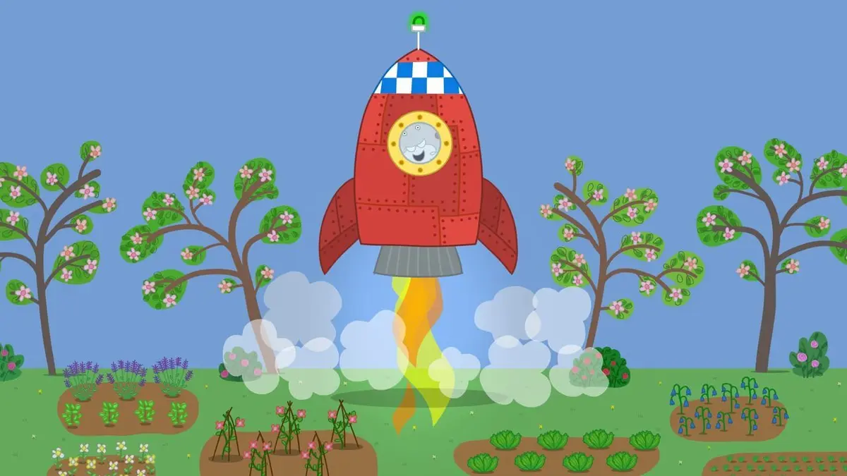 Peppa Pig S06E41 Le voyage dans l'espace