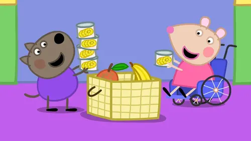 Peppa Pig S07E17 Le panier garni