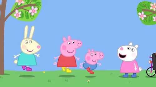 Peppa Pig S07E09 Le triple saut !