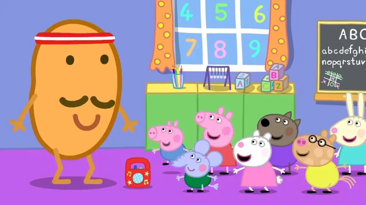 Peppa Pig S07E49 La séance d'entraînement