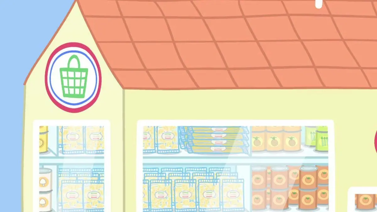 Peppa Pig S01E49 Le supermarché