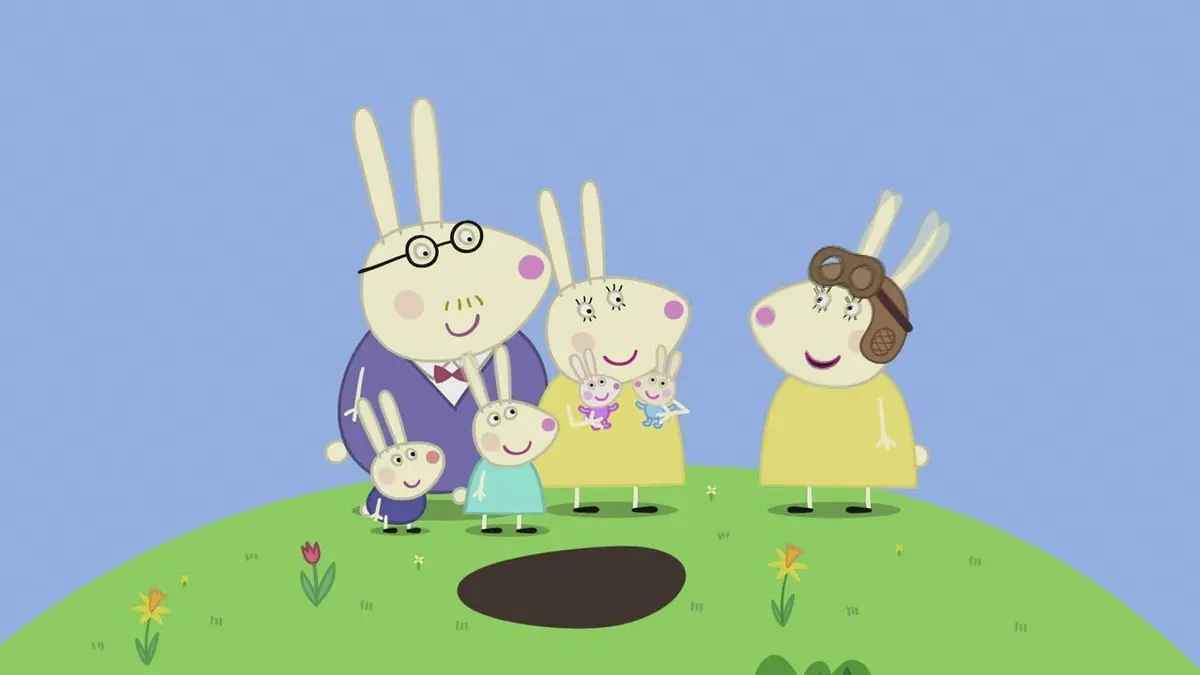 Peppa Pig S07E41 Les portraits de famille