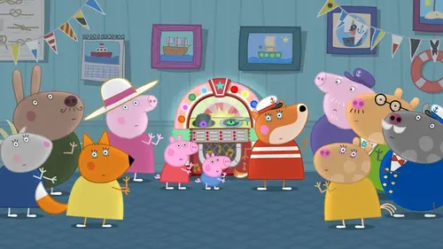 Peppa Pig S06E49 Le jukebox