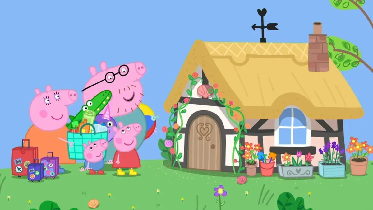 Peppa Pig S07E54 La maison des vacances