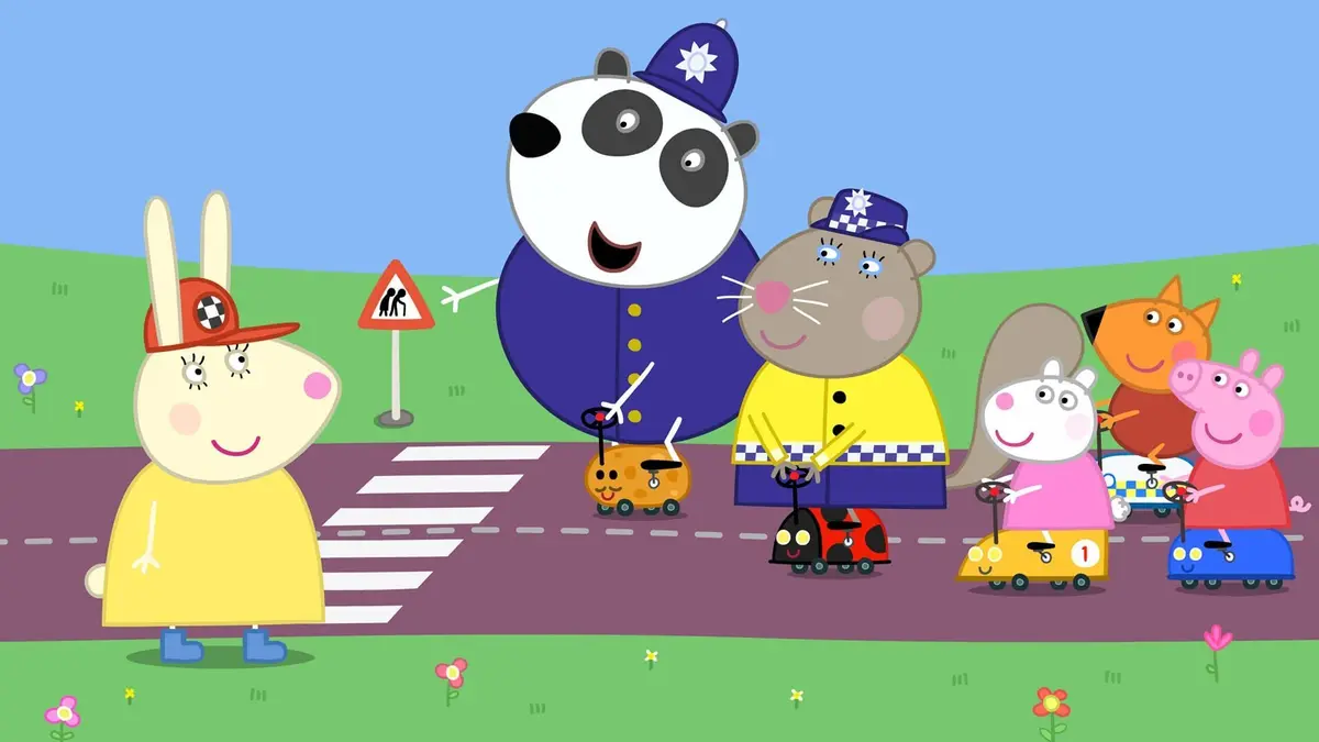 Peppa Pig S07E10 Le sauvetage de mademoiselle Rabbit