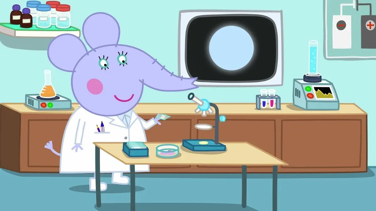 Peppa Pig S08E12 Les verres