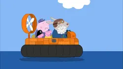 Peppa Pig S05E41 L'aéroglisseur de Papy Rabbit