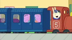 Peppa Pig S05E49 Un long voyage en train