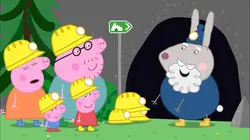 Peppa Pig S05E45 La grotte