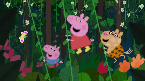 Peppa Pig en anglais S04E07 Shadows / Les ombres