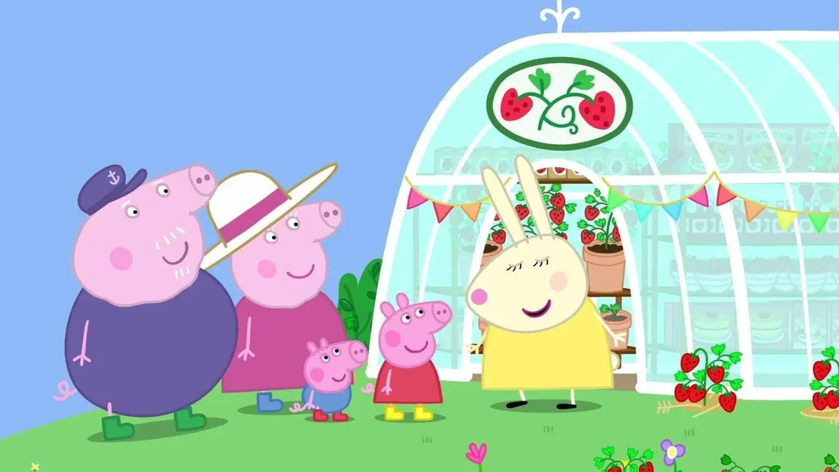 Visuel de Peppa Pig S01E01 Les flaques de boue